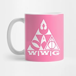 white logo Mug